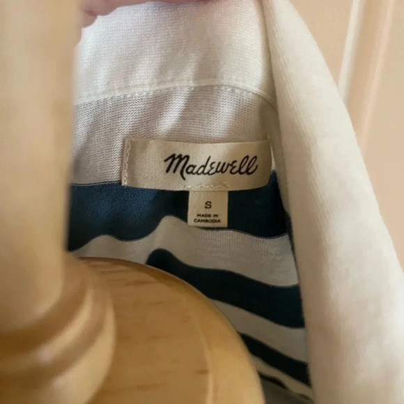 NWT Madewell cropped polo shirt-size small - Picture 7 of 7